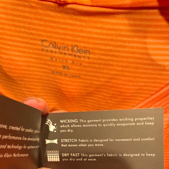 NEW W/TAGS CALVIN KLEIN PERFORMANCE HOODED LIGHTWEIGHT ACTIVEWEAR SZ XL - Picture 9 of 13